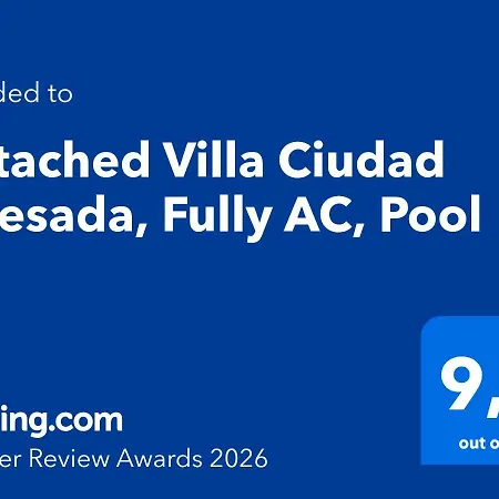 Detached Ciudad Quesada, Fully Ac, Pool * Ciudad Quesada